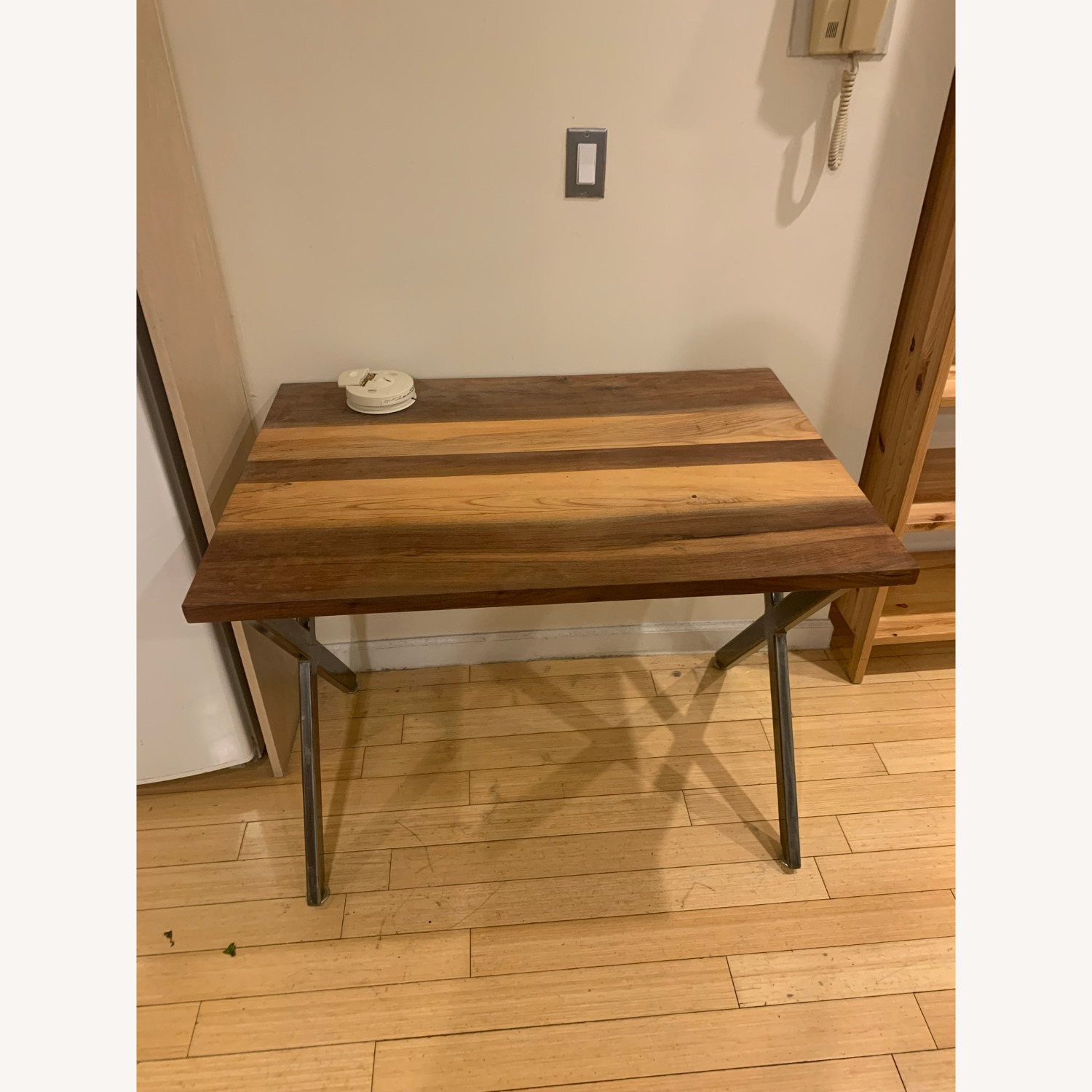 Solid Walnut Hackberry Wood Desk - image-3
