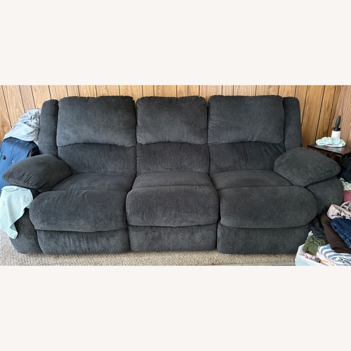 Used Ashley Fabric 3+ Seater Sofa Recliner Ends for sale on AptDeco