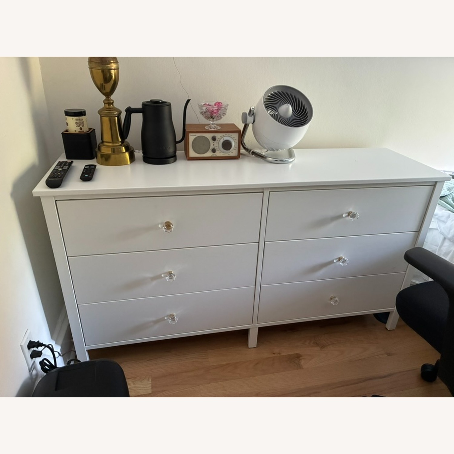 IKEA Kilberget White Wood Dresser - image-3