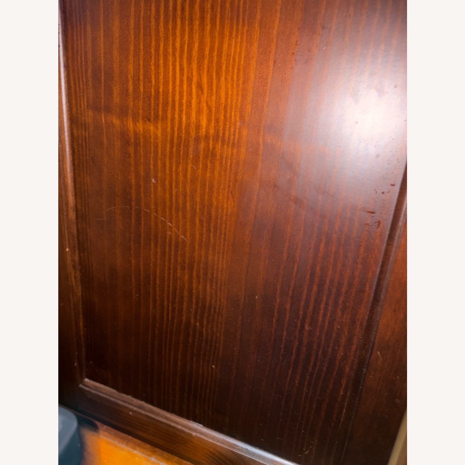 Overstock Grain Wood Furniture 3-Door Armoire - image-3