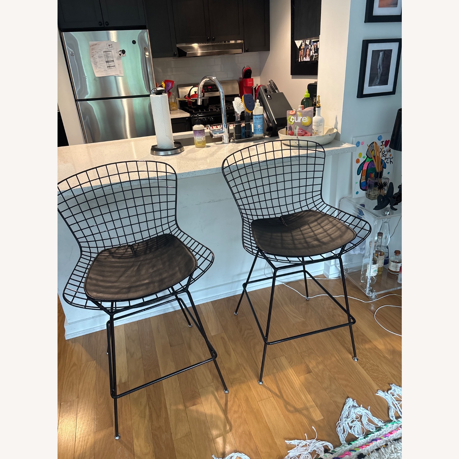 Knoll Bertoia Stool Dupes Set - image-1