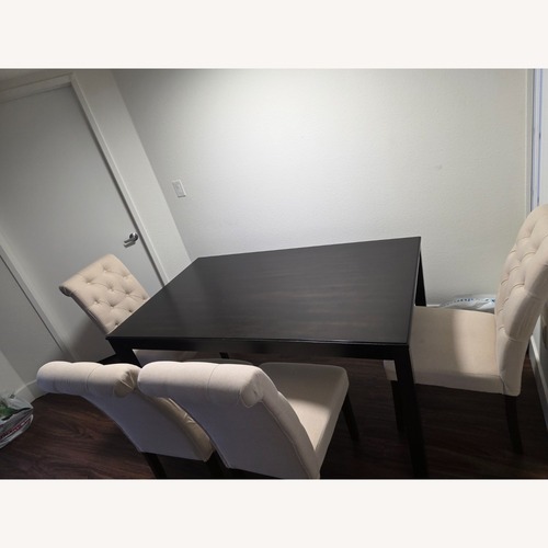 Used Amazon Dining Table with 4 Chairs for sale on AptDeco