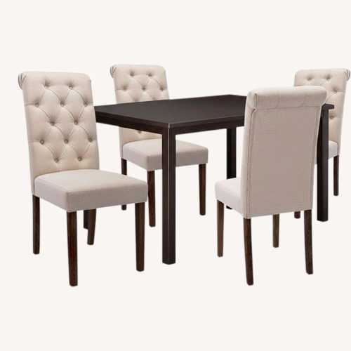 Used Amazon Dining Table with 4 Chairs for sale on AptDeco