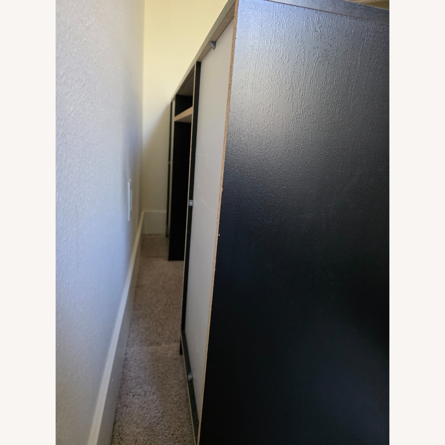 Walmart Black Wood Desk - image-4