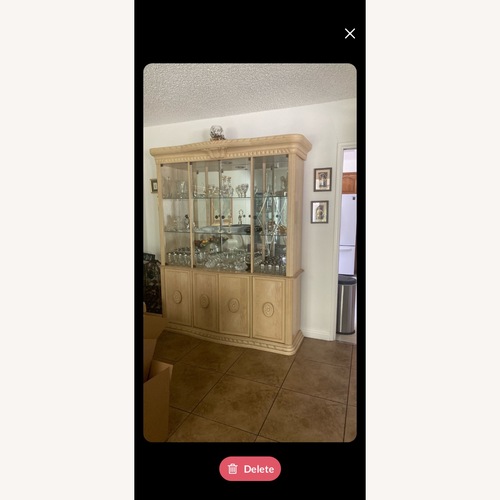 Used China Glass Cabinet with Large Storage for sale on AptDeco