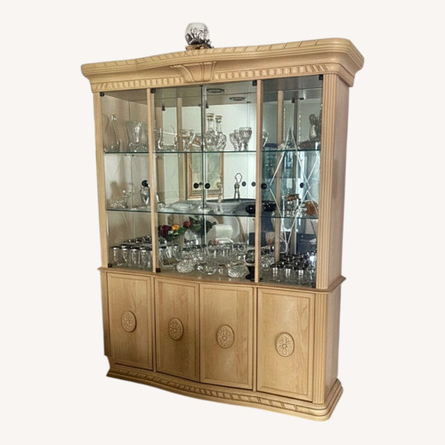 Used China Glass Cabinet with Large Storage for sale on AptDeco
