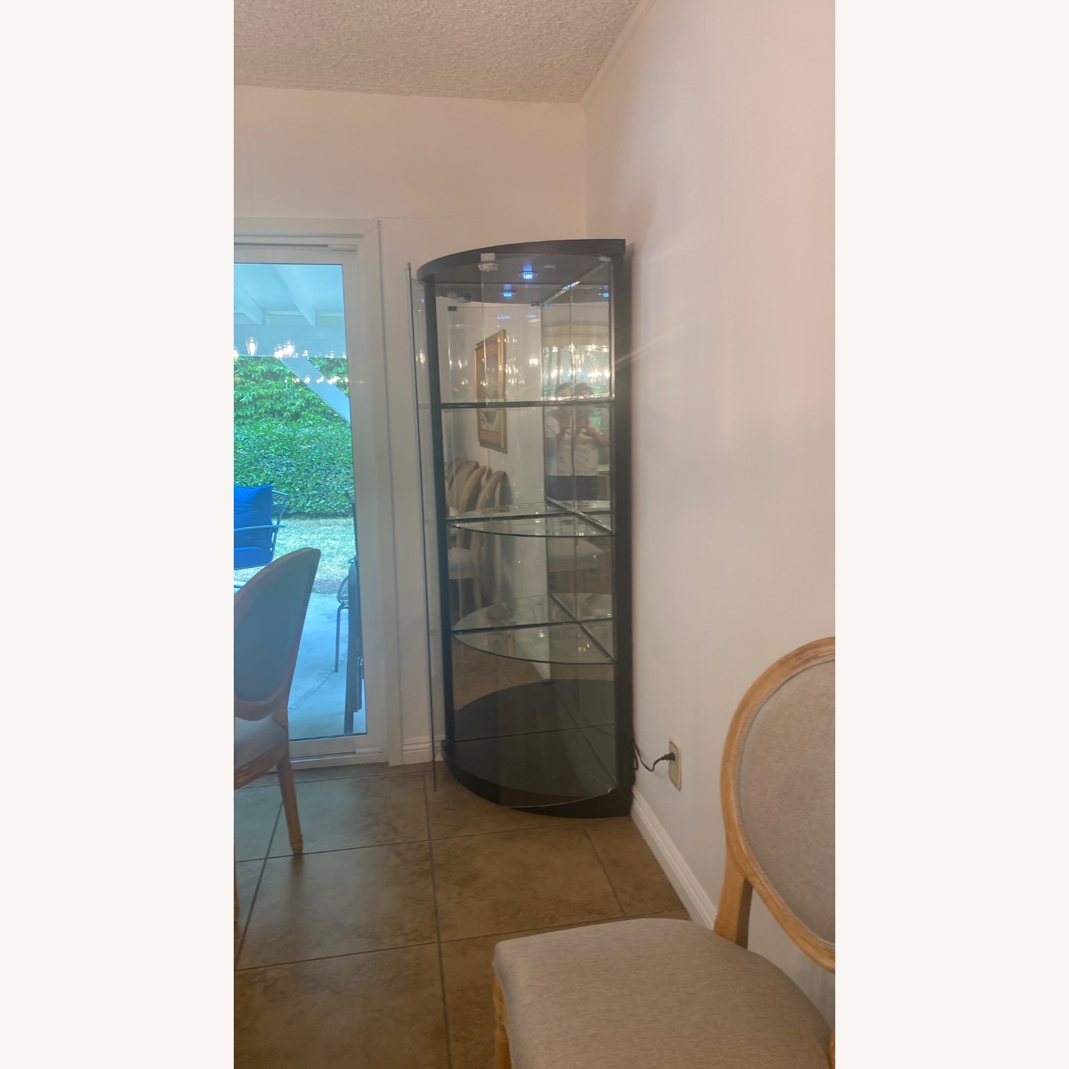 Corner Glass Display Cabinet - image-3