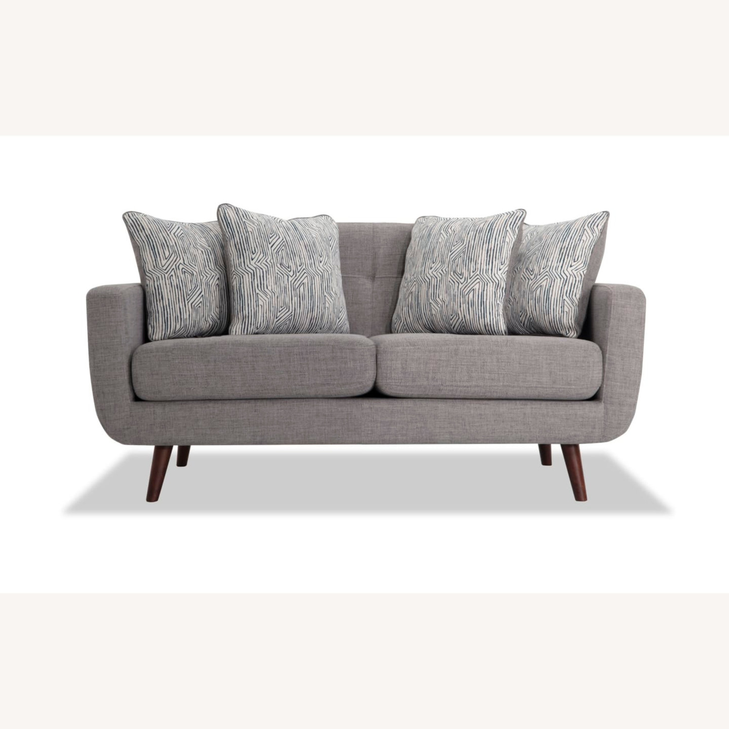 Bob's Discount Furniture Light Gray Loveseat - image-4