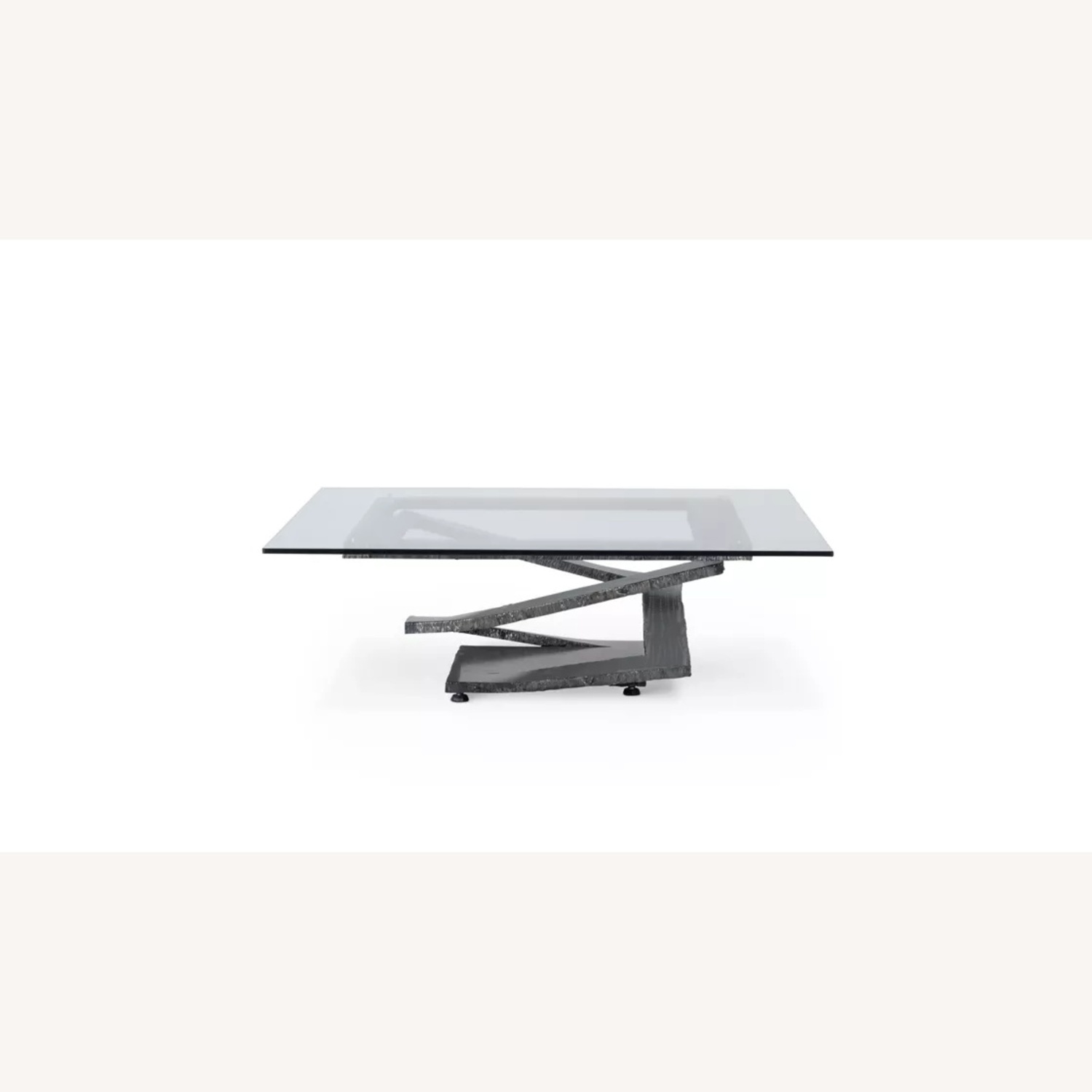 Roche Bobois Silver Metal Side Tables - image-5