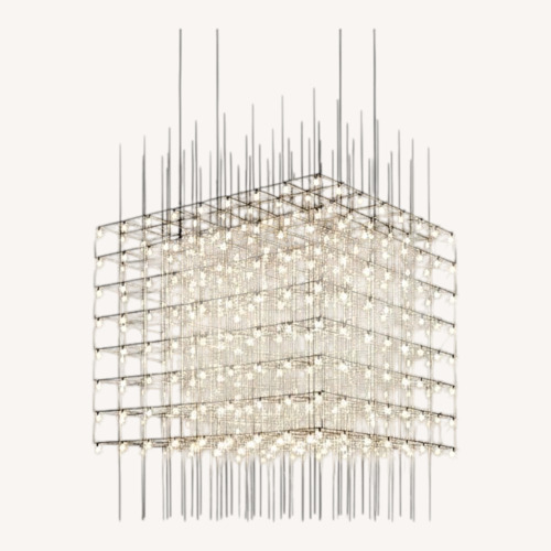 Used Large Wireframe Chanderlier for sale on AptDeco