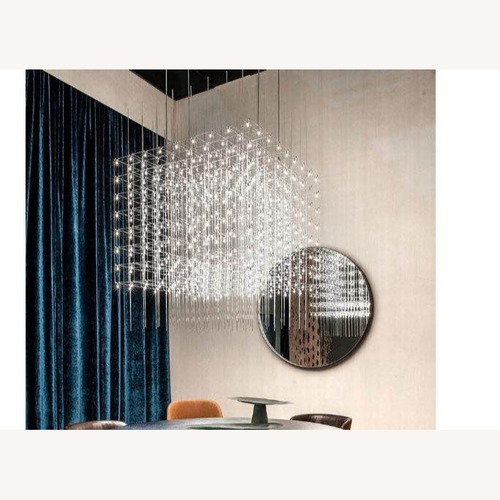 Used Large Wireframe Chanderlier for sale on AptDeco