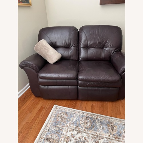 Used La-Z-Boy Dark Brown Leather Recliners for sale on AptDeco