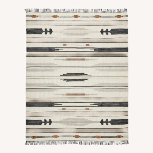 Used West Elm Fabric Area Rug 5' x 8' for sale on AptDeco