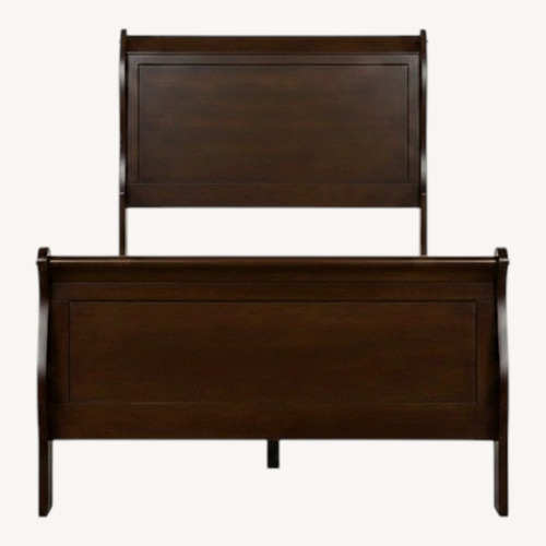 Used Ashley Furniture Dark Brown Alisdair Full Sleigh Bed for sale on AptDeco