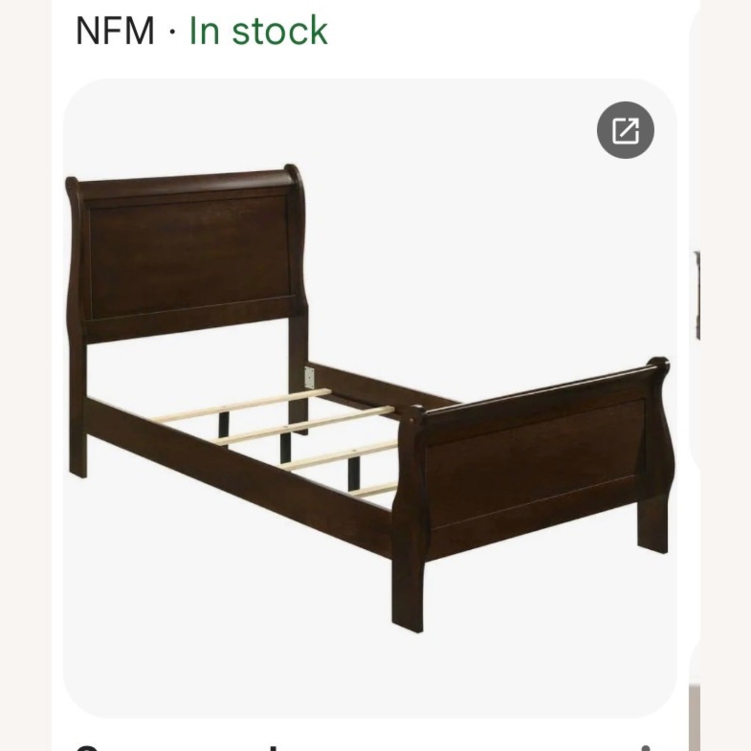 Ashley Furniture Dark Brown Alisdair Full Sleigh Bed - image-1