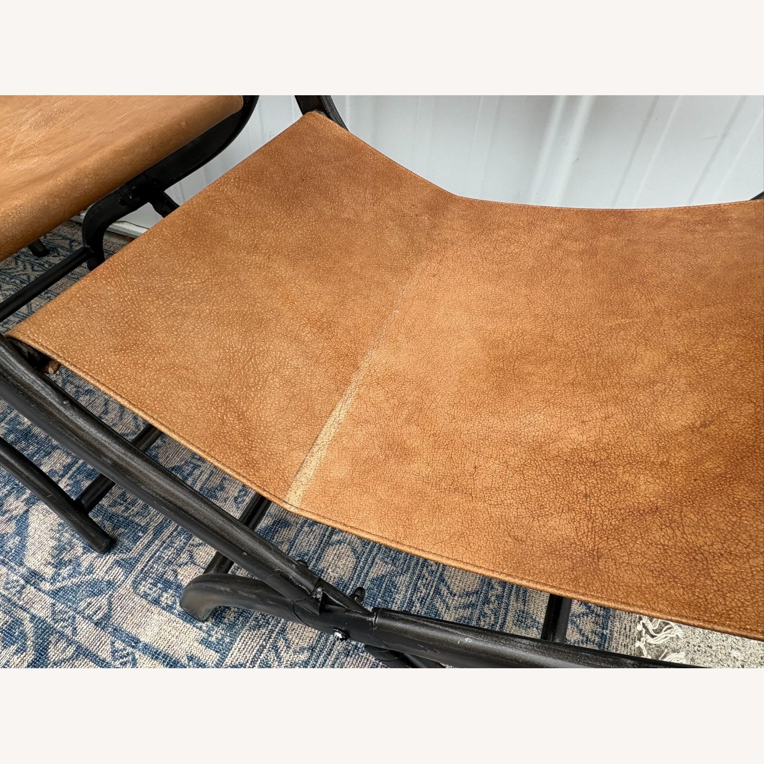 Restoration Hardware 1970s French Director's Dining Chairs, Set of 5  - image-14
