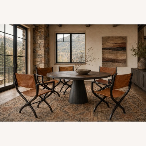 Used Restoration Hardware 1970s French Director's Dining Chairs, Set of 5  for sale on AptDeco