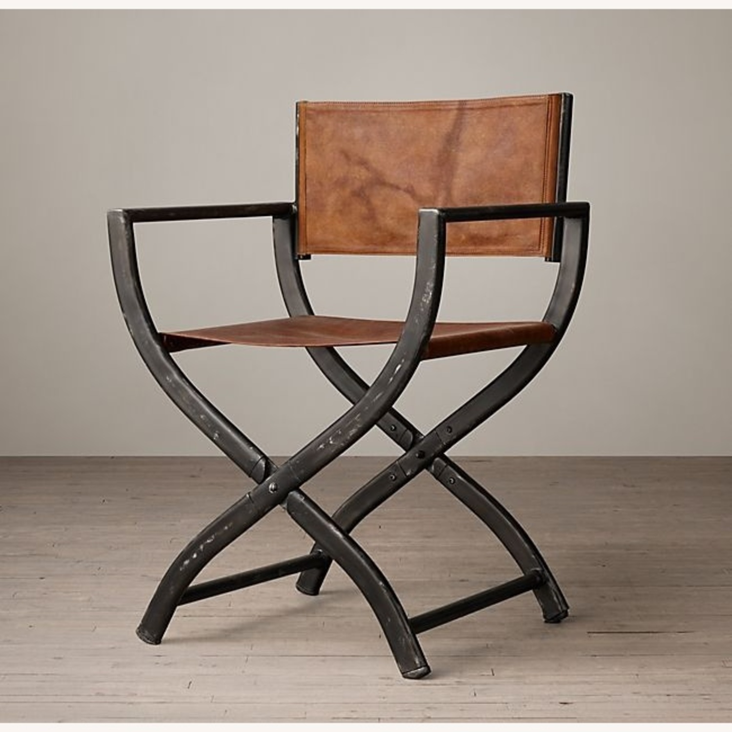 Restoration Hardware 1970s French Director's Dining Chairs, Set of 5  - image-31