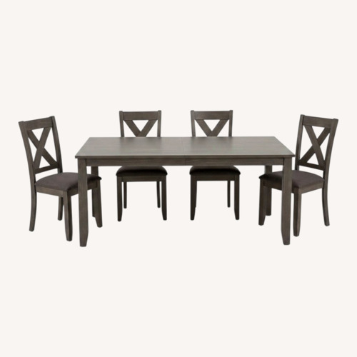 Used Ashley Furniture Caitbrook Light Gray Dining Set for sale on AptDeco