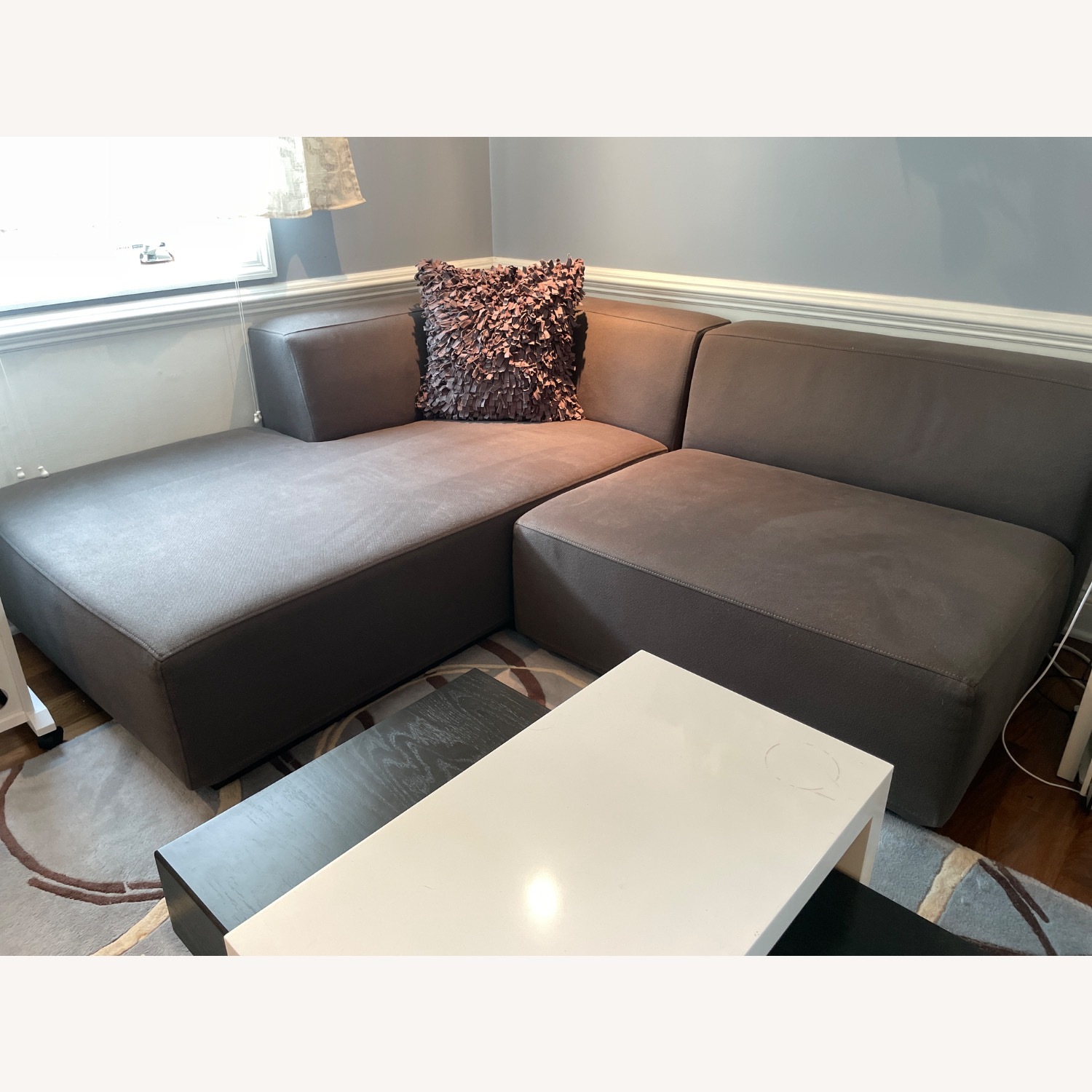 West Elm Remi 2-piece  L-Shaped Sectional Sofa - image-1