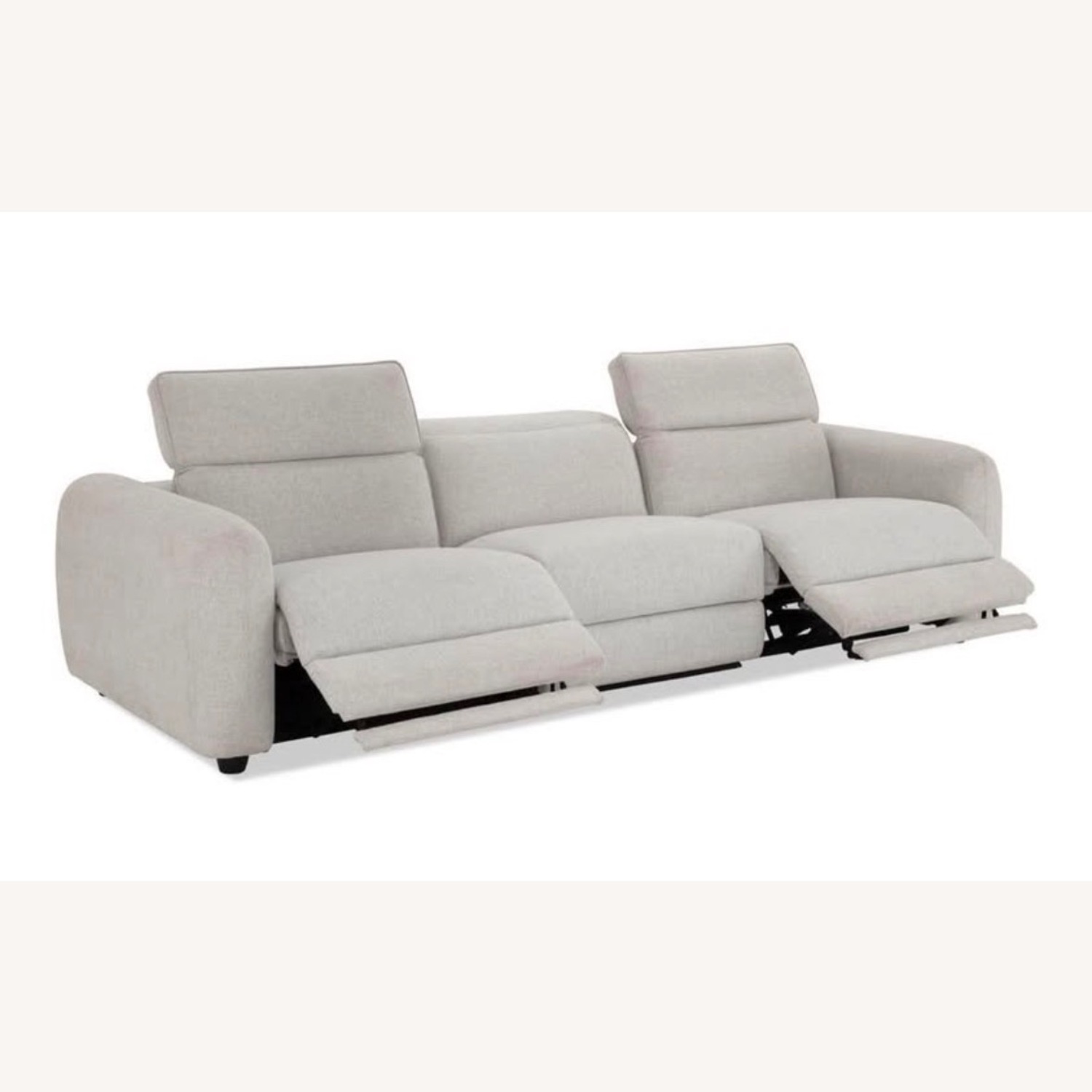 Bob's Discount Light Gray 3+ Seater Sofa - image-2