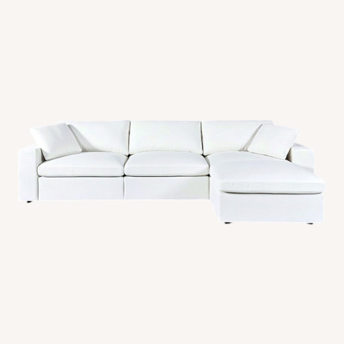 Used 7th Avenue Modular Cloud Sectional Sofa   for sale on AptDeco