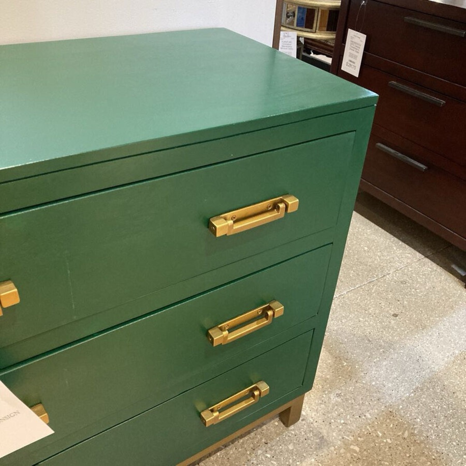 Walter E. Smithe Jade 3-Drawer Chest Dresser - image-4