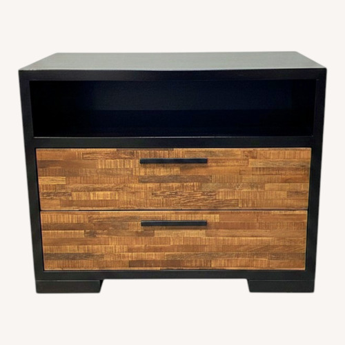 Used Crate & Barrel Seguro 2-Drawer Media Console for sale on AptDeco