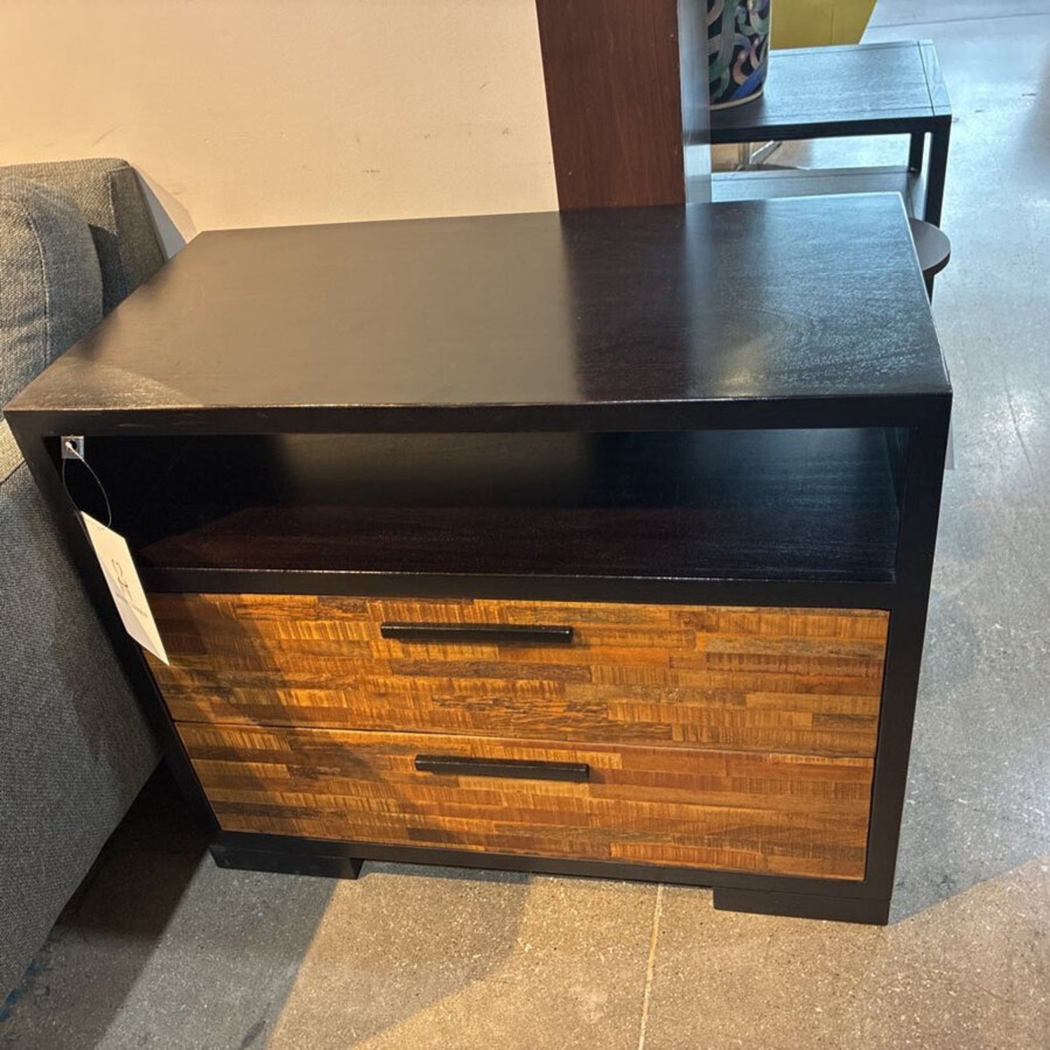 Crate & Barrel Seguro 2-Drawer Media Console - image-1