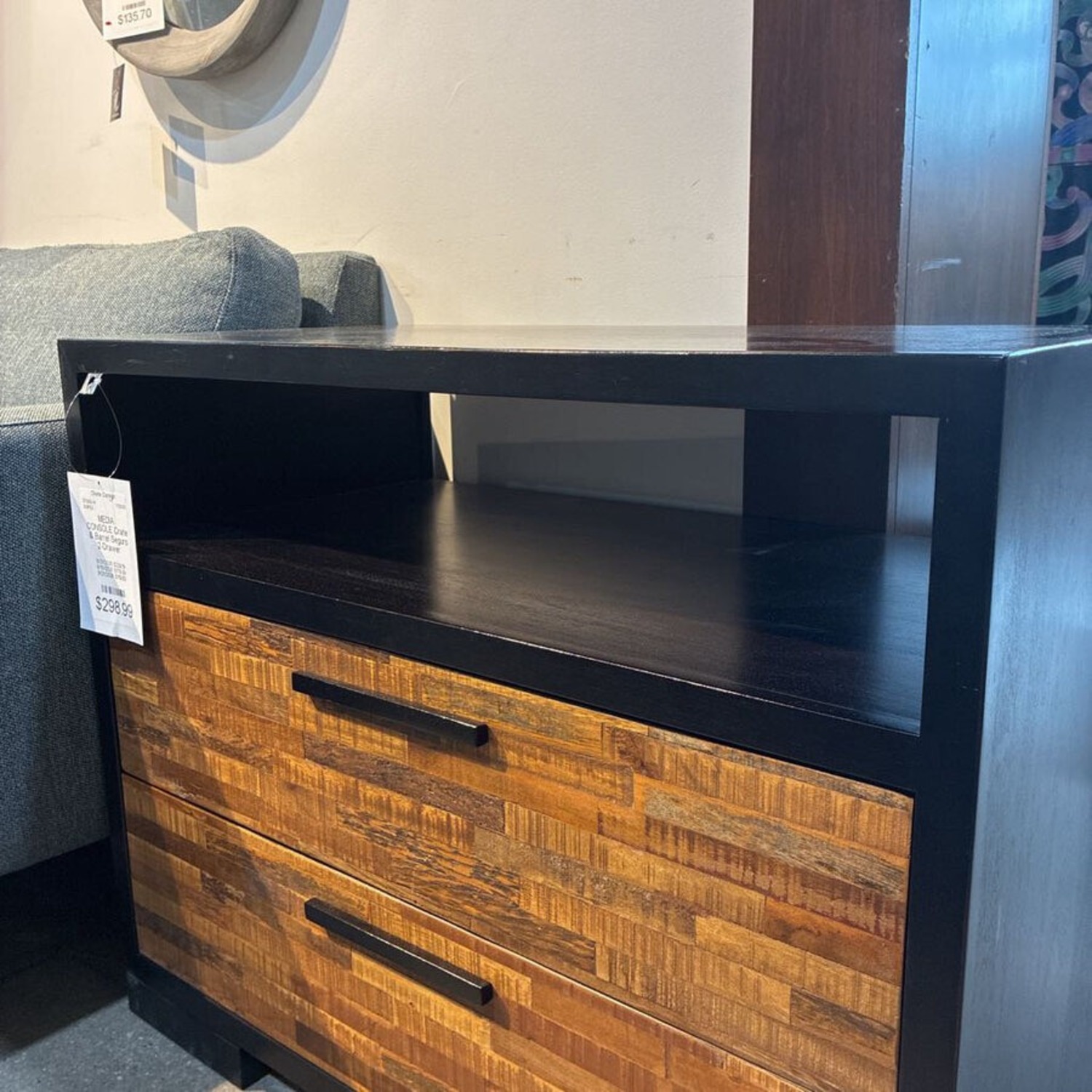 Crate & Barrel Seguro 2-Drawer Media Console - image-10