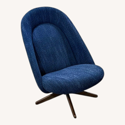 Used Burrow Airmail Chair & Ottoman Lounge Chair for sale on AptDeco
