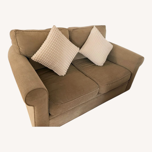 Used Natural Fabric 2 Seater Sofa for sale on AptDeco