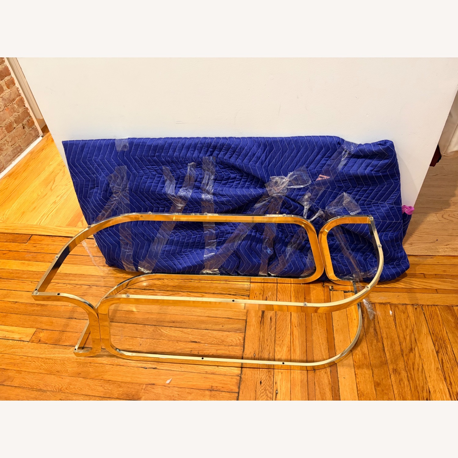 Vintage/Antique Finds Gold Brass Coffee Table - image-7