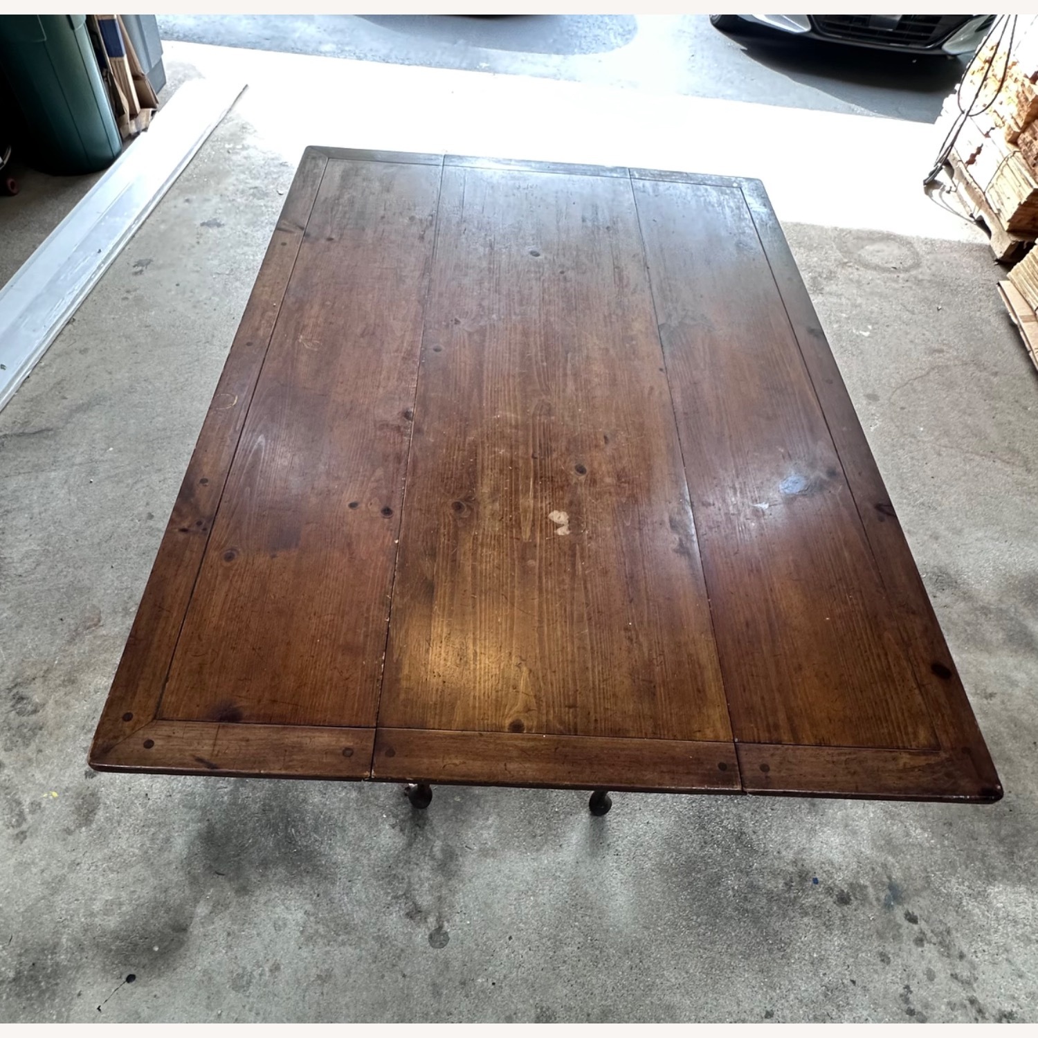 Vintage/Antique Finds 8 leg Dining Table - image-1