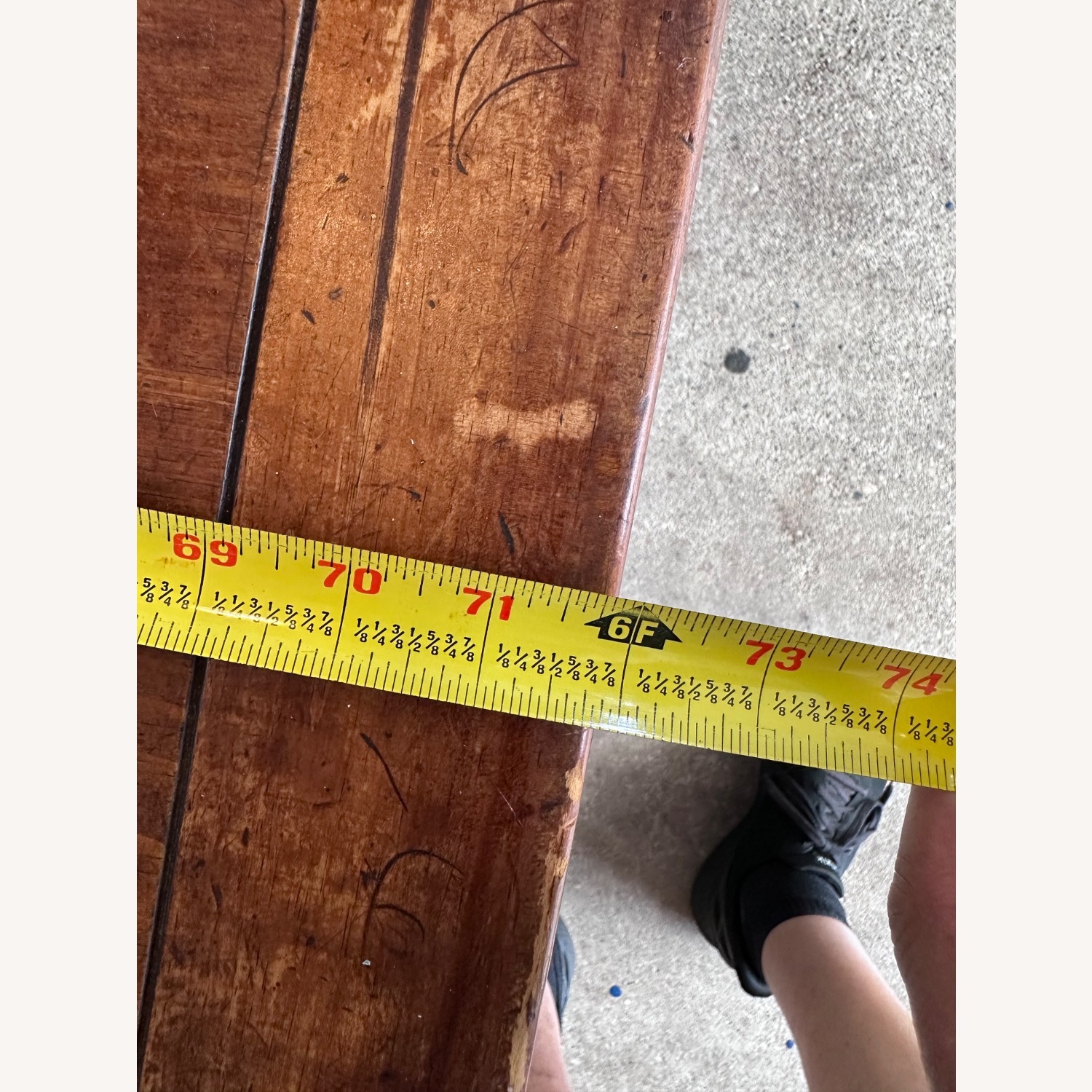 Vintage/Antique Finds 8 leg Dining Table - image-19