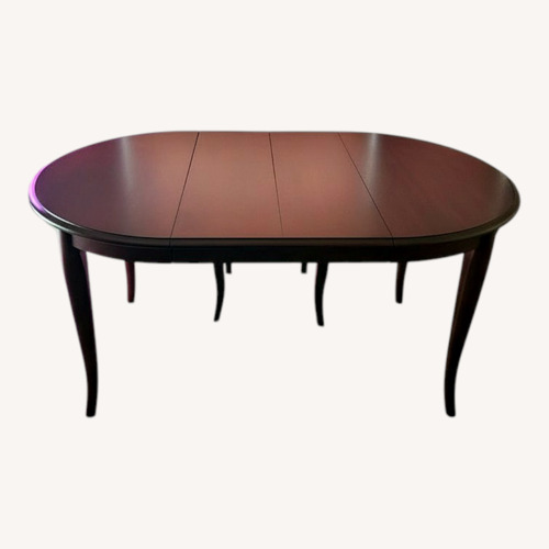 Used Expandable Solid Wood Dining Table  for sale on AptDeco
