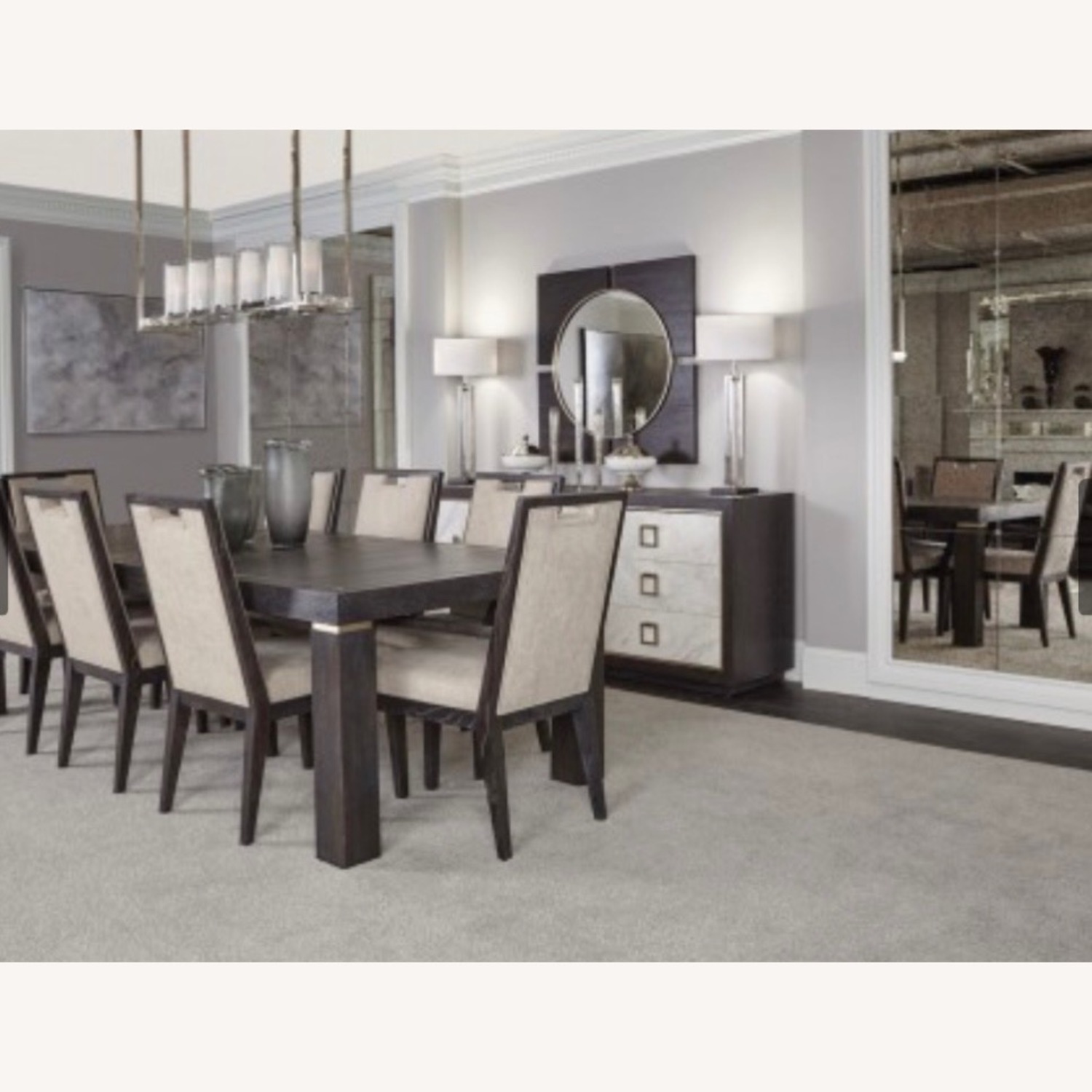 Bernhardt Furniture Dining Table W Chairs - image-6