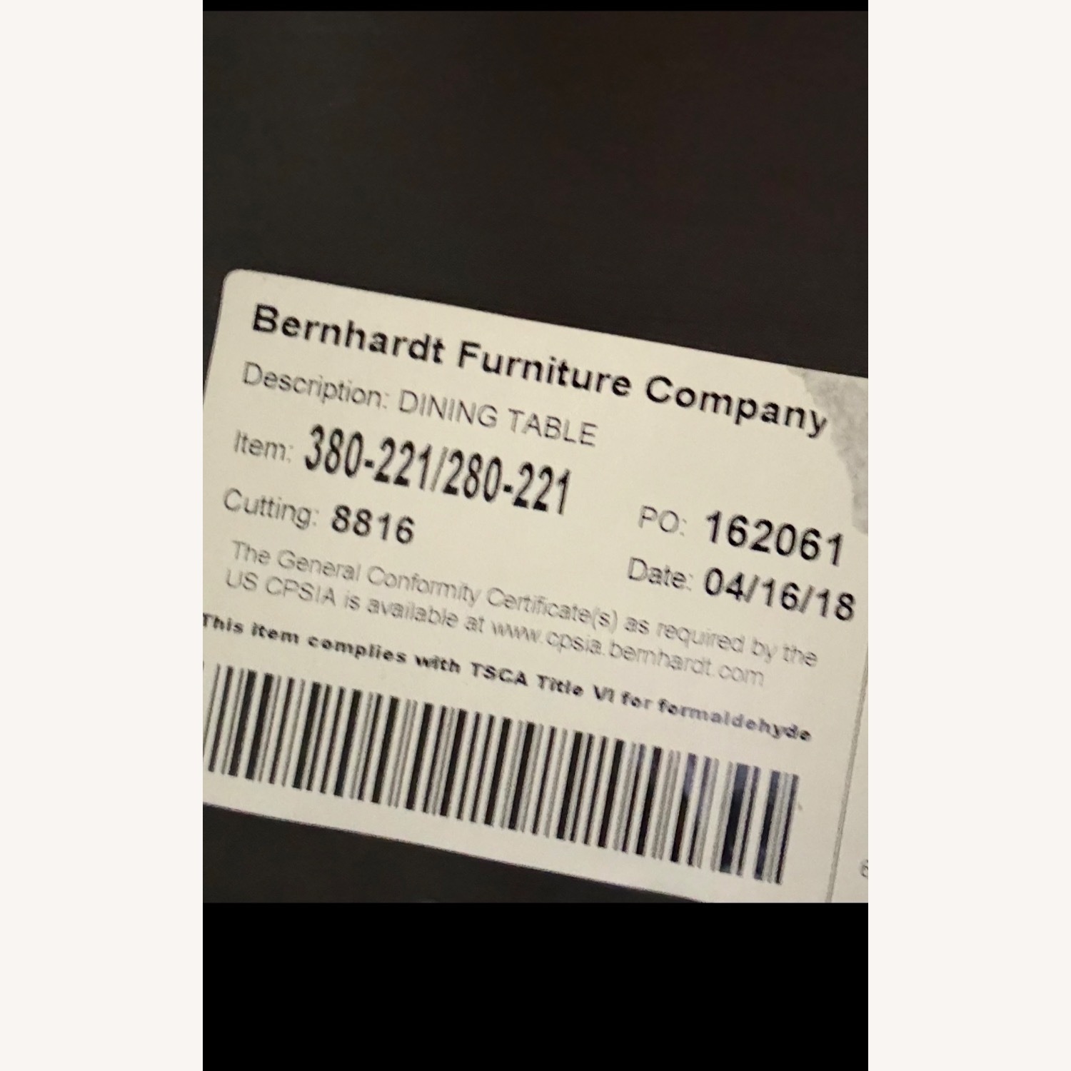 Bernhardt Furniture Dining Table W Chairs - image-9