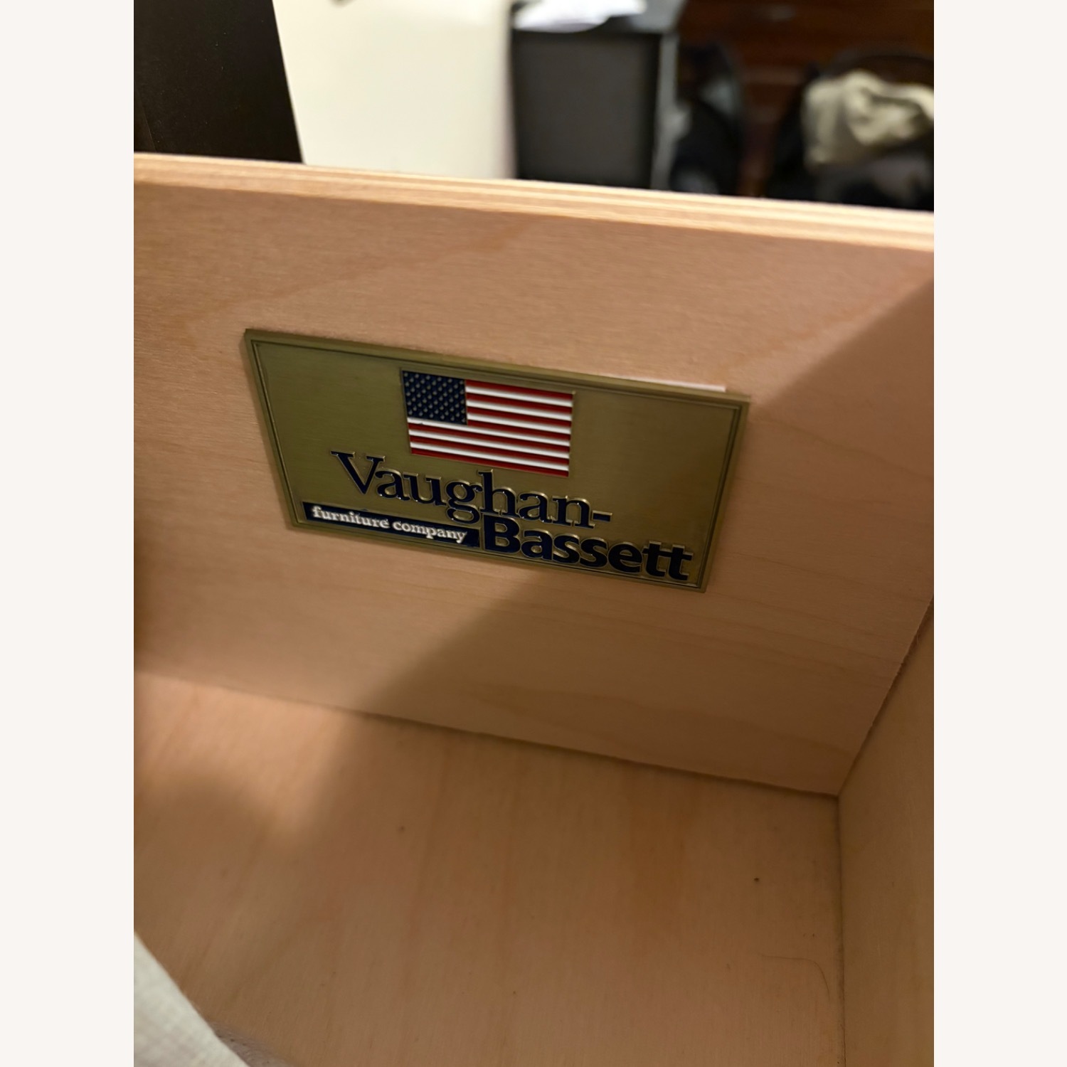 Vaughan Bassett Dark Brown Wood Dresser & Mirror - image-5