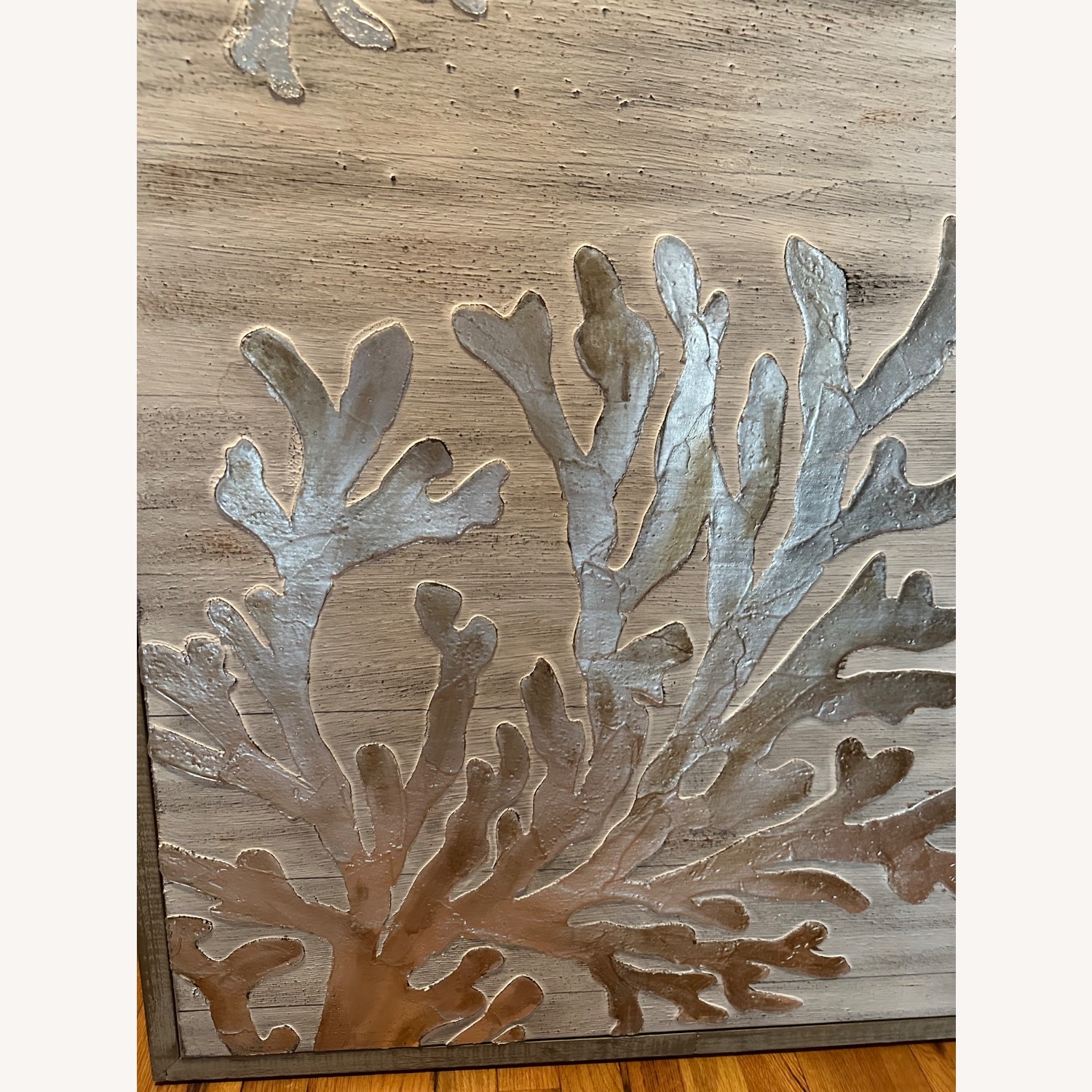 Gray Wood Coral Wall Art - image-4