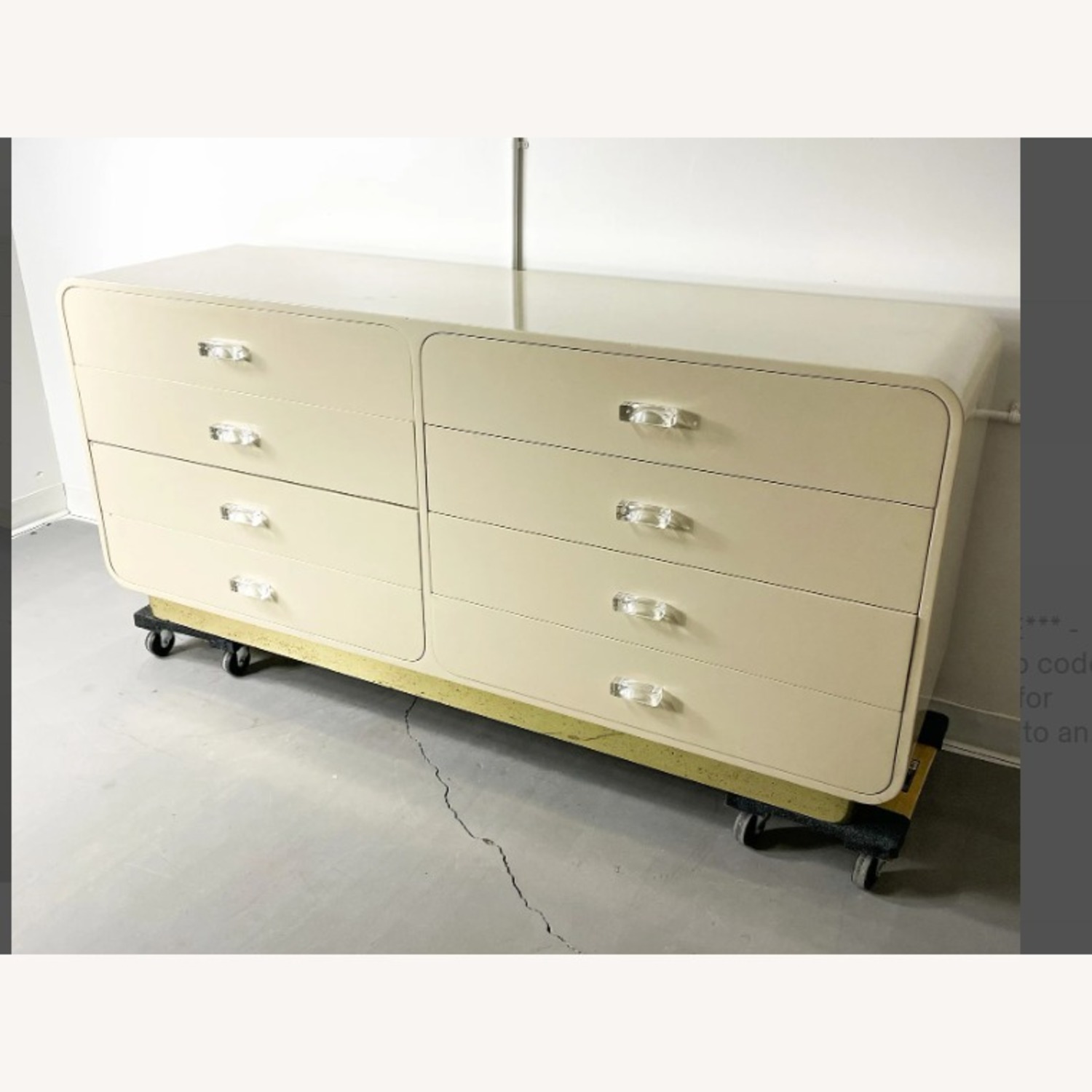 Vintage/Antique White Dresser - image-4
