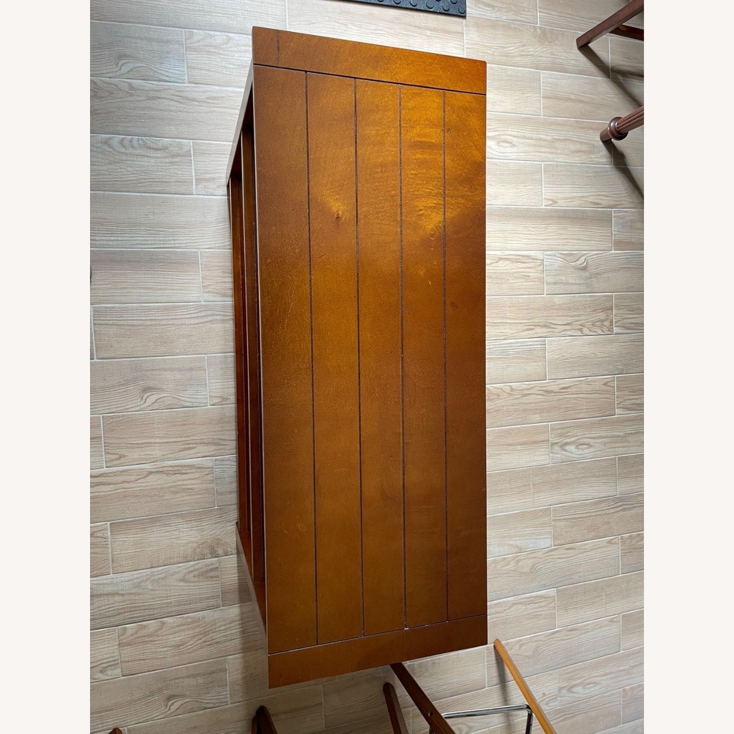 Light Brown Wood Bookcase - image-3