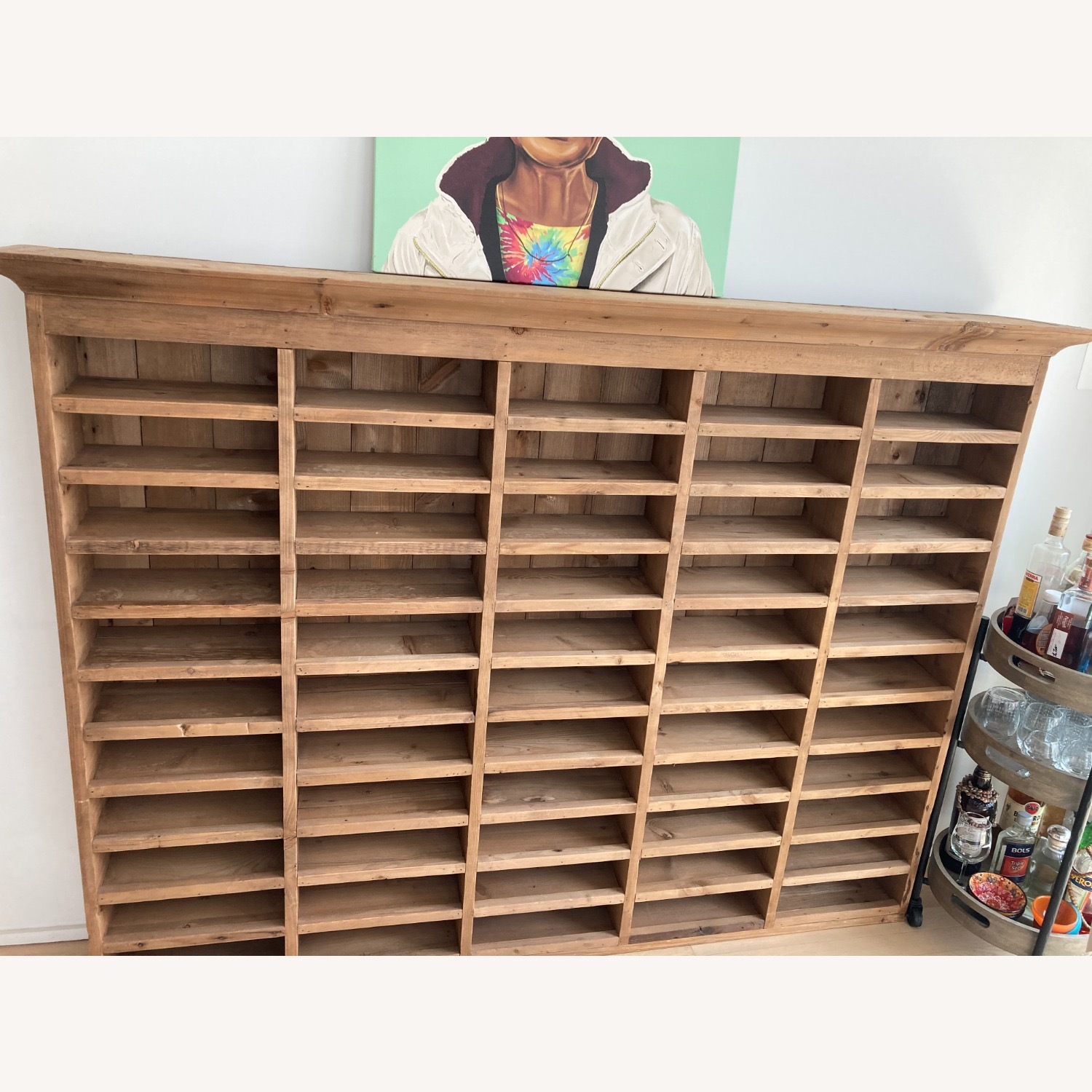 Restoration Hardware Salvaged Wood Vintner's Hutch - image-1