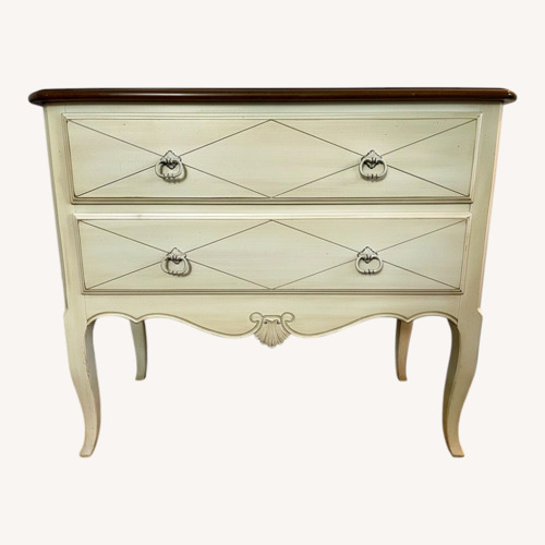 Used Ethan Allen Off-White Wood Dresser for sale on AptDeco