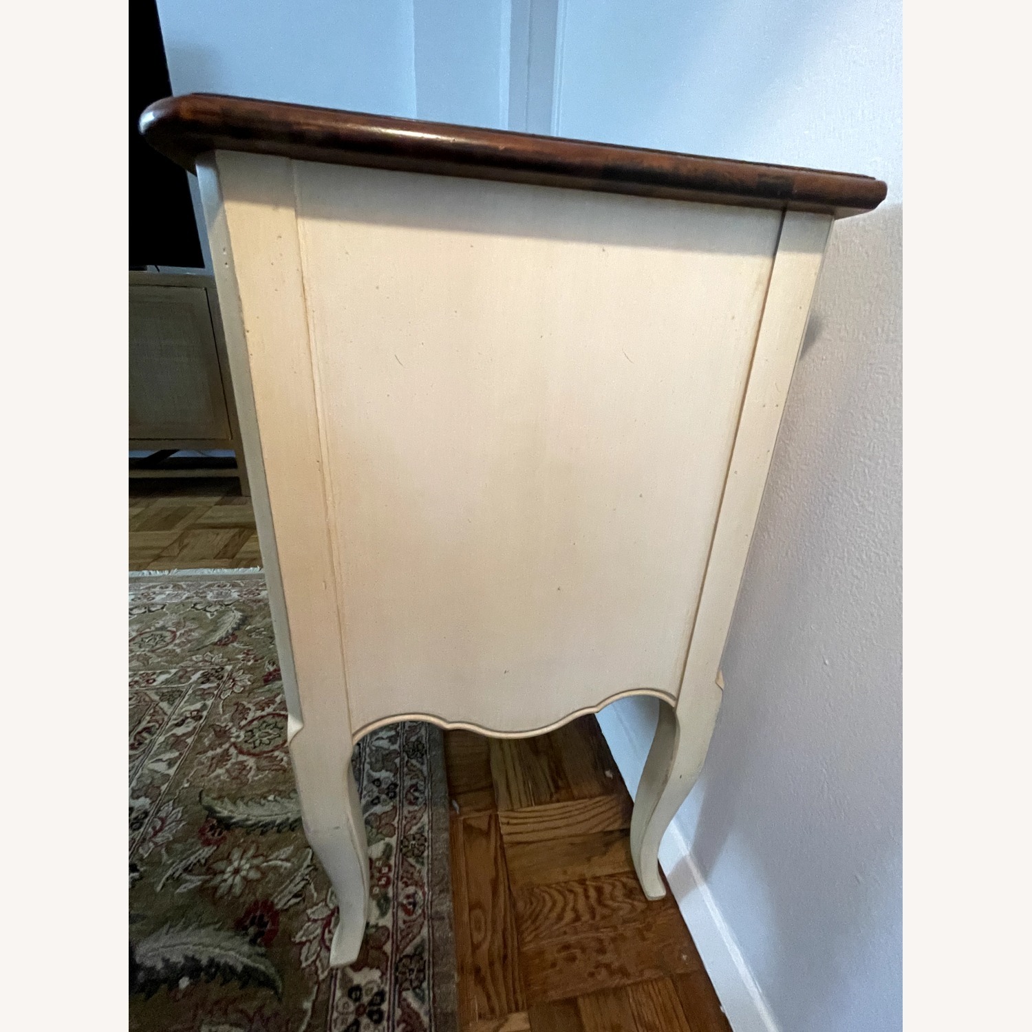 Ethan Allen Off-White Wood Dresser - image-2