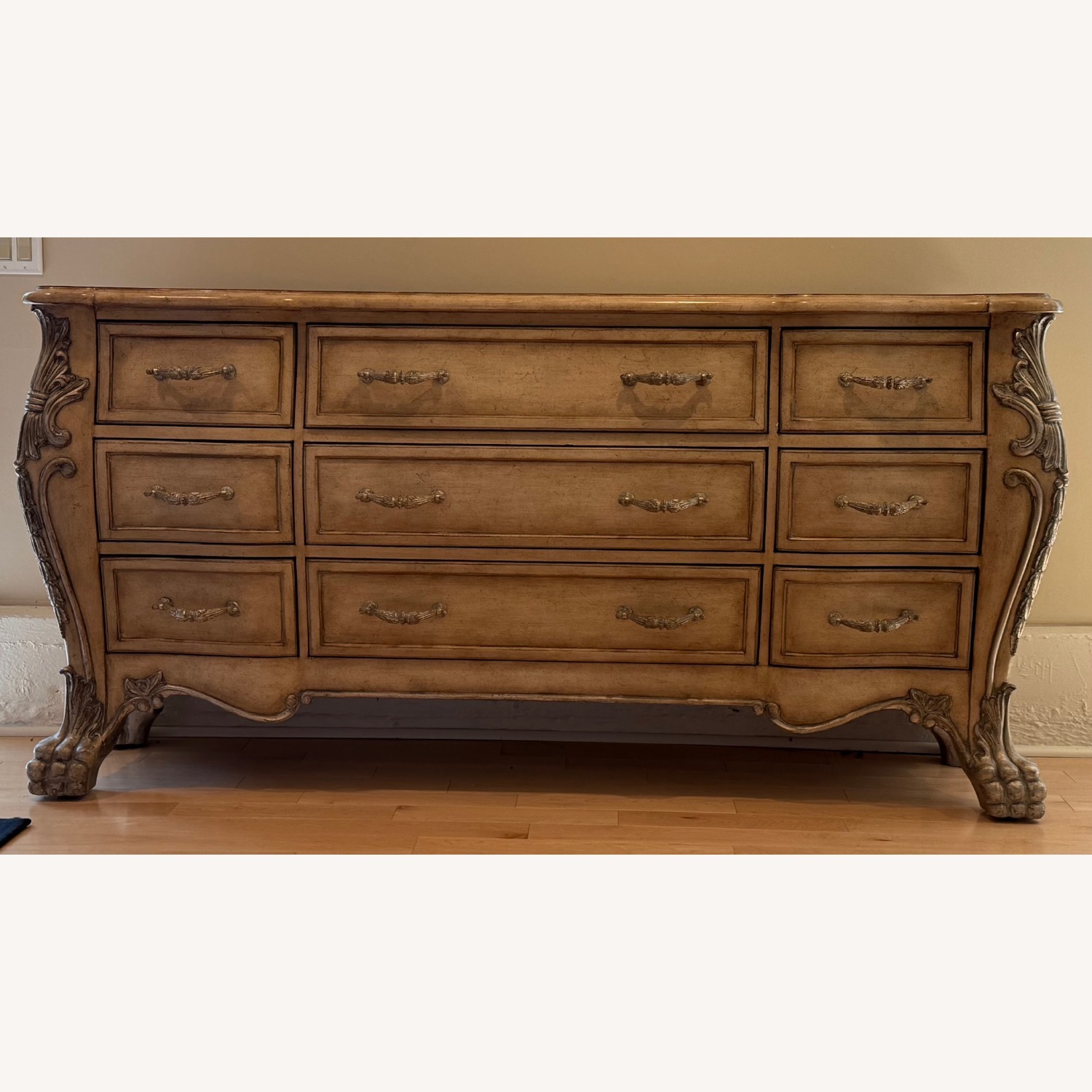 French Provincial Triple Dresser - image-2