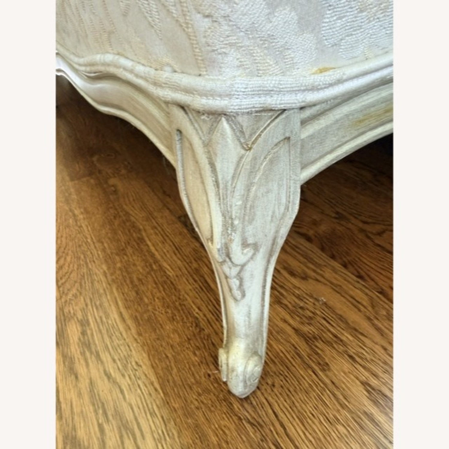 French Provincial Style Reproduction Sofa - image-4