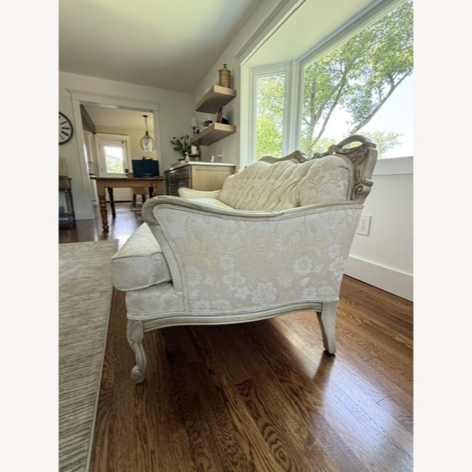 French Provincial Style Reproduction Sofa - image-3