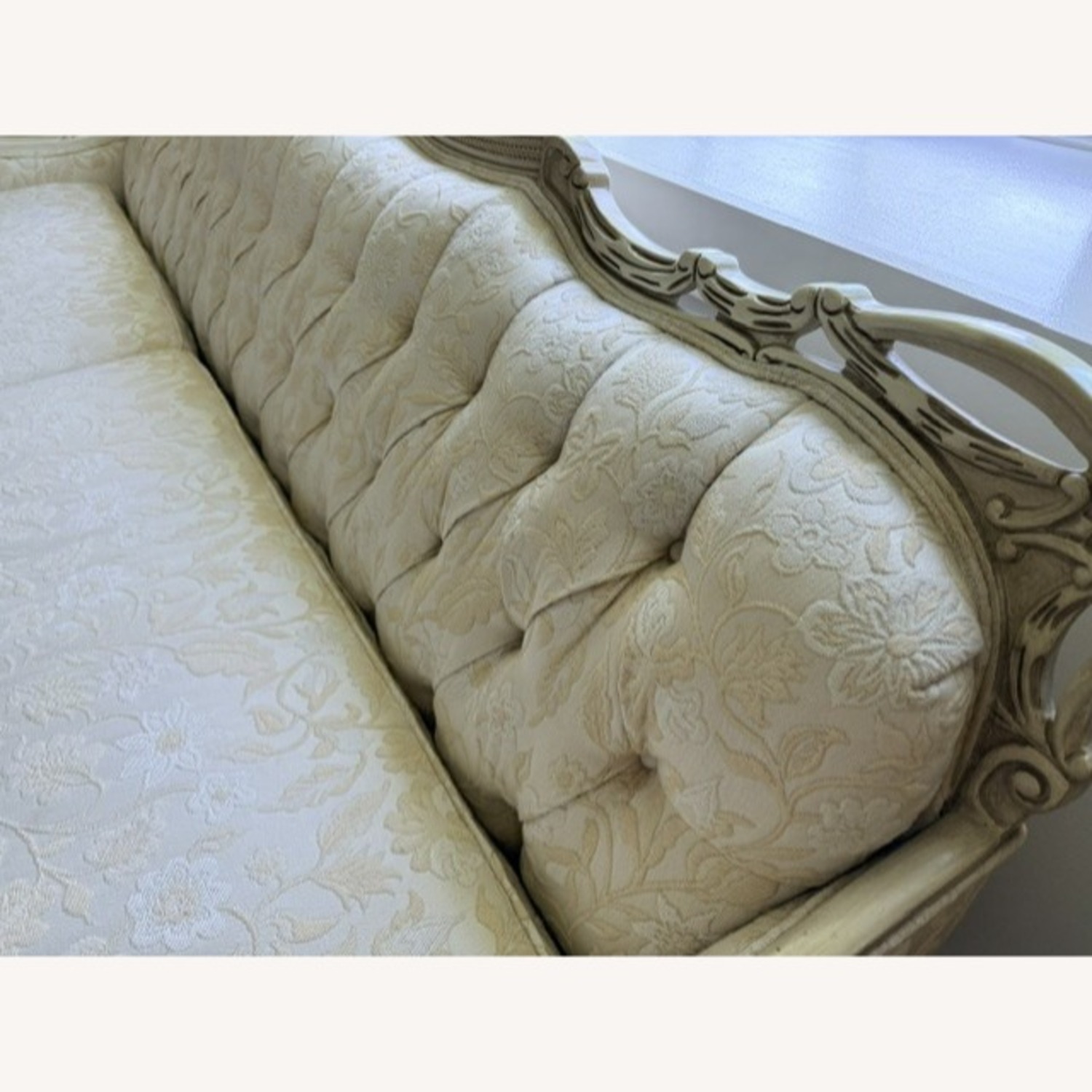 French Provincial Style Reproduction Sofa - image-2