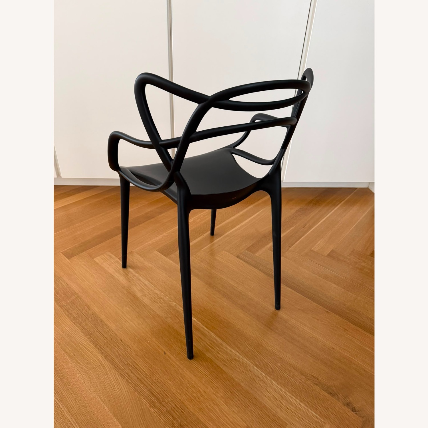 Kartell Black Masters Chairs (4) - image-2